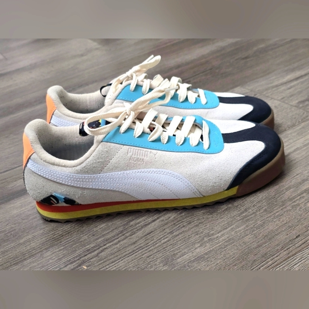 Puma Roma Basic HC Low Profile Sneaker Mens 8.5 Athletic Athleisure